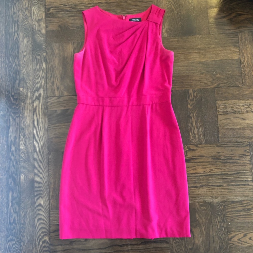 Tahari Fuchsia Shift Dress